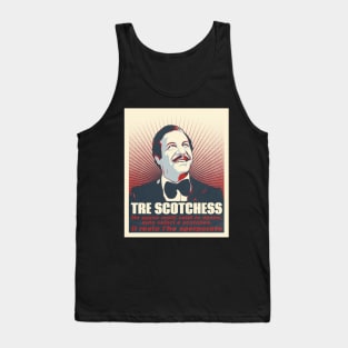 Tre Scotches vintage poster Tank Top